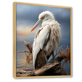Grey Pelican Tranquil Waters Pelican - Pelican Bedroom Wall Art
