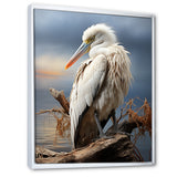 Grey Pelican Tranquil Waters Pelican - Pelican Bedroom Wall Art