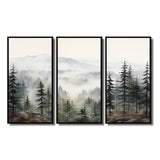 Pine Tree Misty Mountain II - Multi-Panels