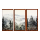 Pine Tree Misty Mountain II - Multi-Panels