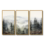 Pine Tree Misty Mountain II - Multi-Panels