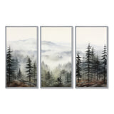 Pine Tree Misty Mountain II - Multi-Panels