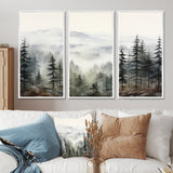 Pine Tree Misty Mountain II - Multi-Panels