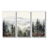 Pine Tree Misty Mountain II - Multi-Panels