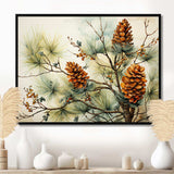 Pine Tree Pine Beauty II - Floral Canvas Wall Art