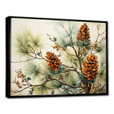 Pine Tree Pine Beauty II - Floral Canvas Wall Art