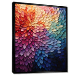 Colorful Forest Harmoney Forest II - Abstract Canvas Wall Art