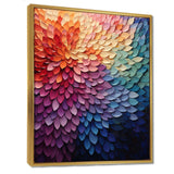 Colorful Forest Harmoney Forest II - Abstract Canvas Wall Art