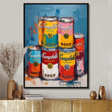 Pop Art Campbells Soup I - Fashion Canvas Wall Art