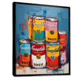 Pop Art Campbells Soup I - Fashion Canvas Wall Art