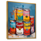 Pop Art Campbells Soup I - Fashion Canvas Wall Art