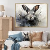 Minimalism Rabbit Energetic - Rabbit Wall Art Prints