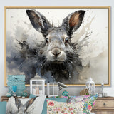 Minimalism Rabbit Energetic - Rabbit Wall Art Prints