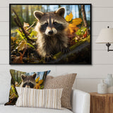 Raccoon Ultra - Raccoon Canvas Wall Art