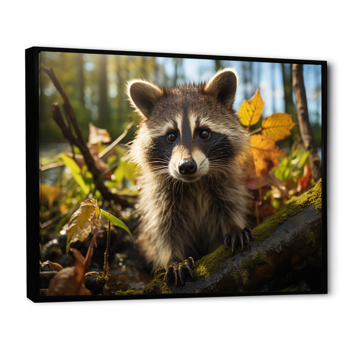 Raccoon Ultra - Raccoon Canvas Wall Art