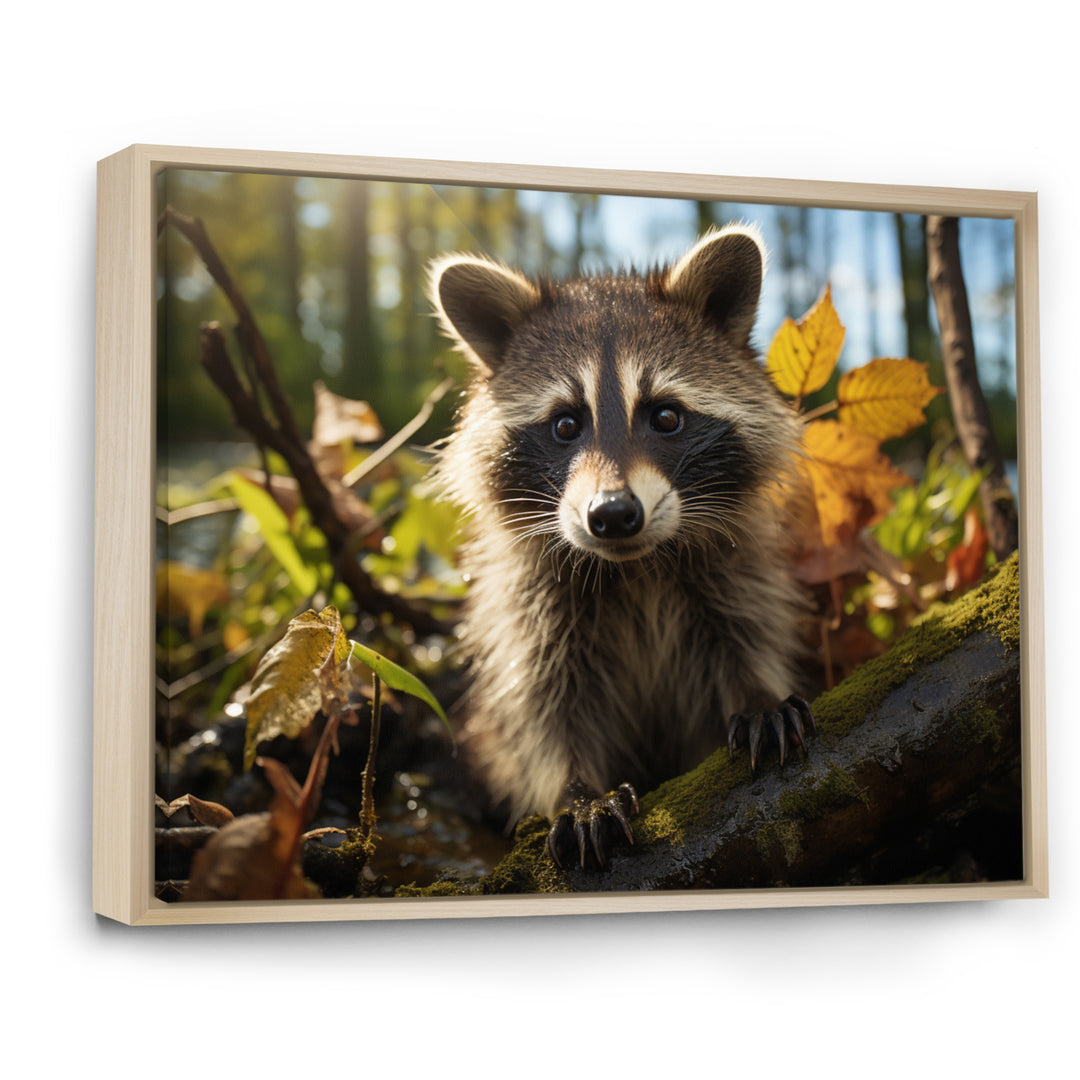 Raccoon Ultra - Raccoon Canvas Wall Art