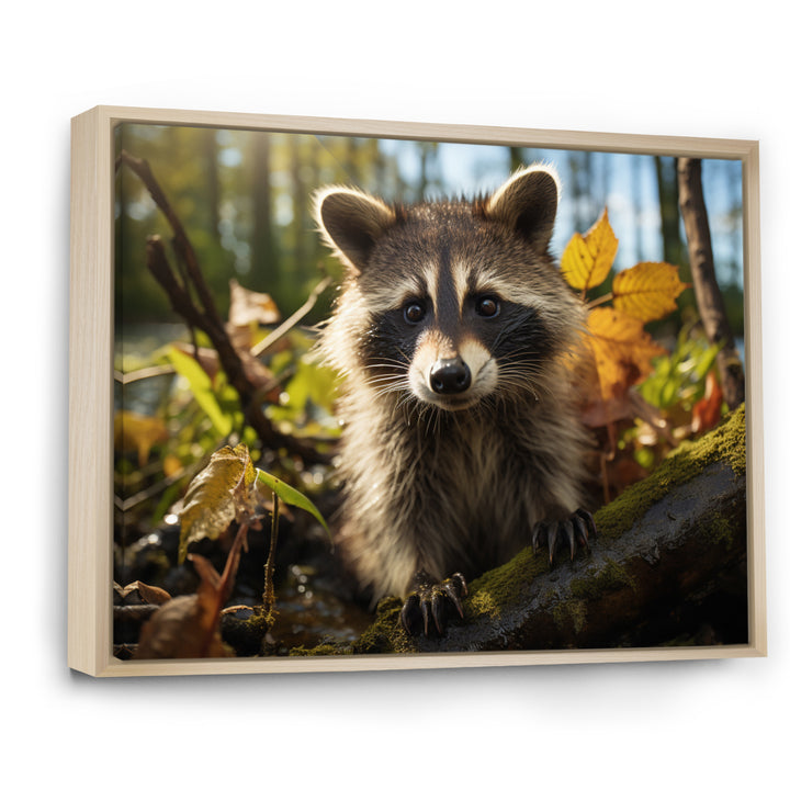Raccoon Ultra - Raccoon Canvas Wall Art