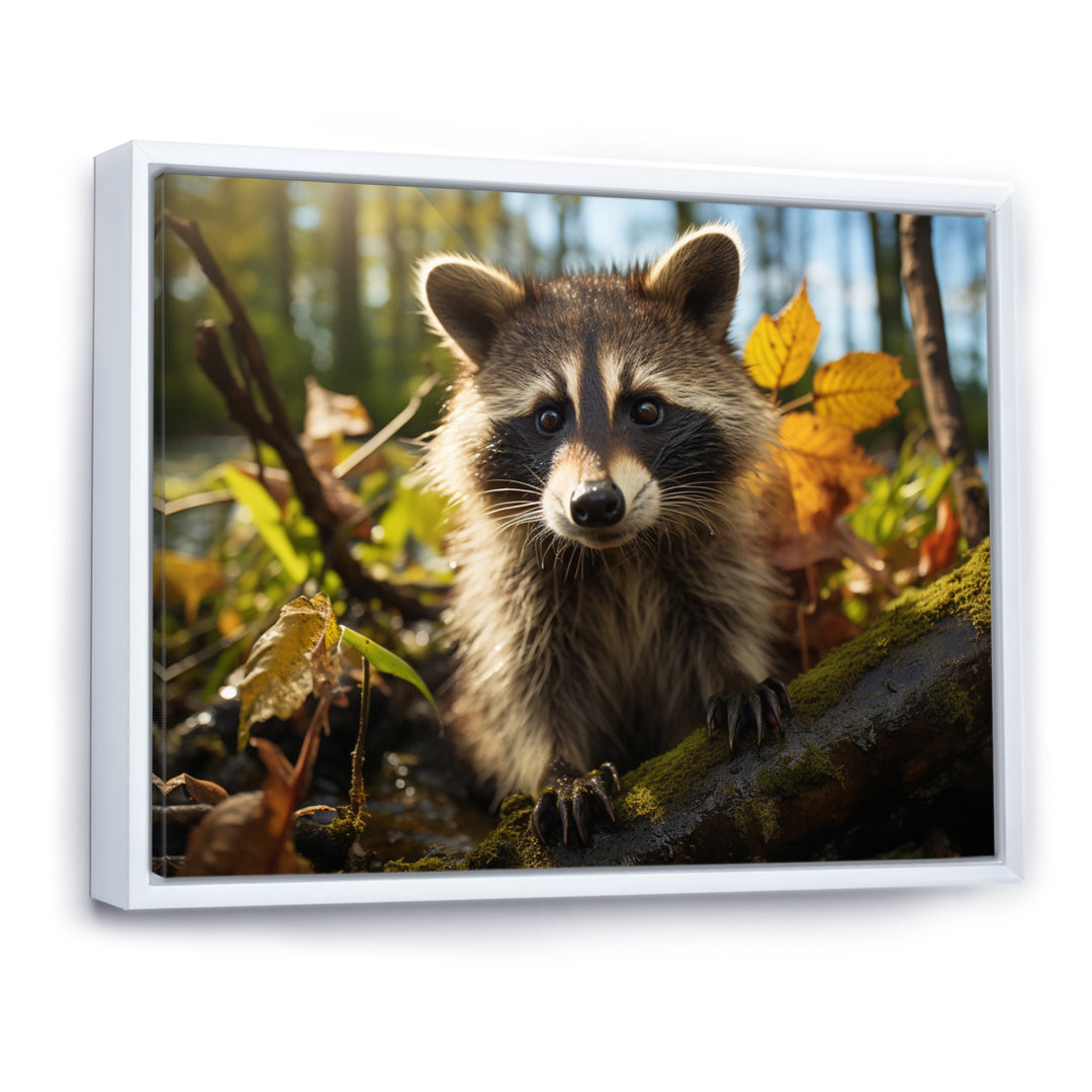 Raccoon Ultra - Raccoon Canvas Wall Art