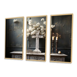 Religious Cross Transcendent Silence - Multi-Panel Canvas Prints