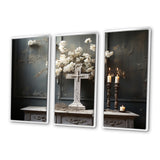 Religious Cross Transcendent Silence - Multi-Panel Canvas Prints