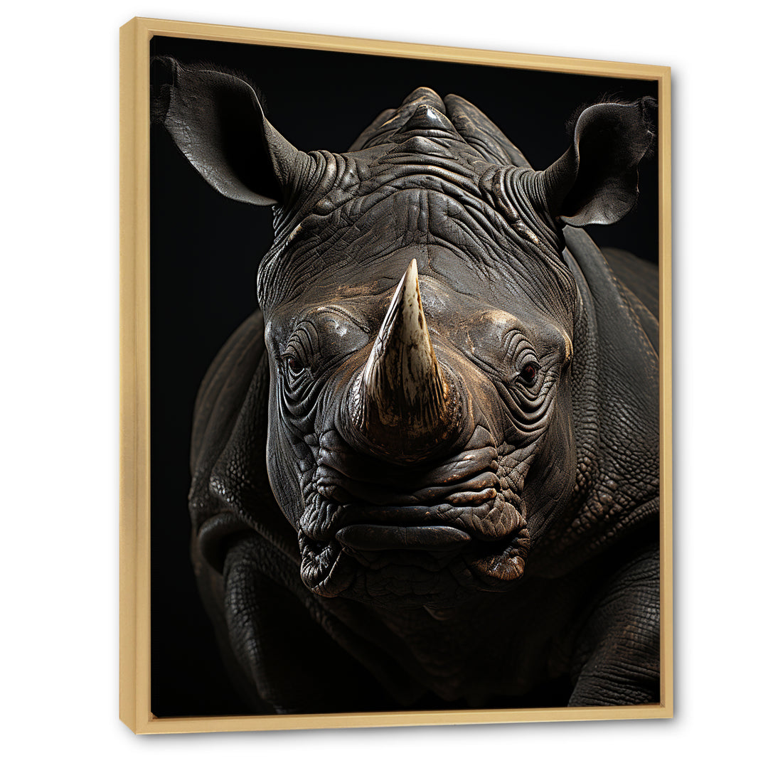 Rhinoceros Majestic Guardian - Rhinoceros Wall Art Prints