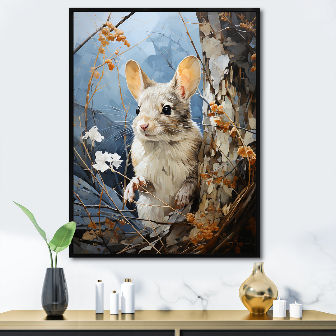Rodent Silent Observer Pastoral - Rodent Wall Art Prints