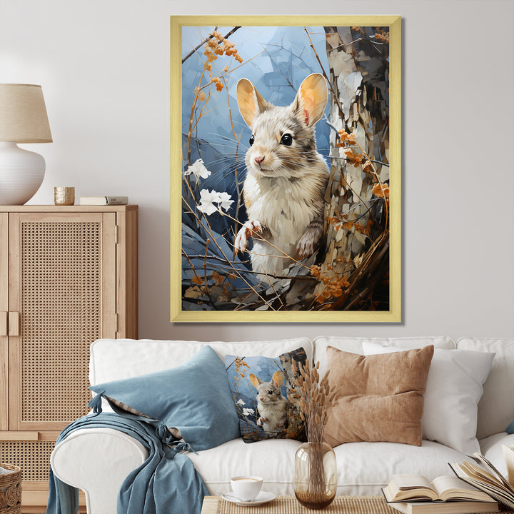 Rodent Silent Observer Pastoral - Rodent Wall Art Prints