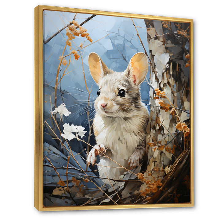 Rodent Silent Observer Pastoral - Rodent Wall Art Prints