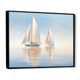 Sailboat Harmonious Tides I - Boat Sailing Canvas Wall Art