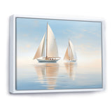 Sailboat Harmonious Tides I - Boat Sailing Canvas Wall Art