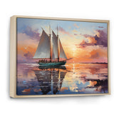 Sailboat Maritime Melody I - Boat Sailing Canvas Wall Art