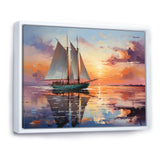 Sailboat Maritime Melody I - Boat Sailing Canvas Wall Art