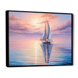 Sailboat Sailing Serenade I - Boat Sailing Canvas Wall Art