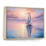 Sailboat Sailing Serenade I - Boat Sailing Canvas Wall Art