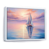 Sailboat Sailing Serenade I - Boat Sailing Canvas Wall Art