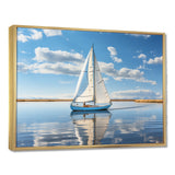 Sailboat Sailing Serenity I - Boat Sailing Canvas Wall Art
