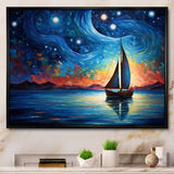 Sailboat Sailors Serenade - Boat Sailing Canvas Wall Art