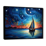 Sailboat Sailors Serenade - Boat Sailing Canvas Wall Art