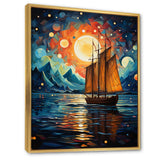 Sailboat Seafaring Dreams I - Boat Sailing Canvas Wall Art