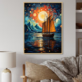 Sailboat Seafaring Dreams I - Boat Sailing Canvas Wall Art
