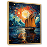 Sailboat Seafaring Dreams I - Boat Sailing Canvas Wall Art