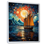 Sailboat Seafaring Dreams I - Boat Sailing Canvas Wall Art