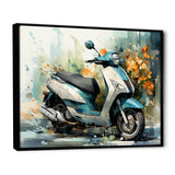Scooter Business Class - Scooter Canvas Wall Art