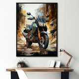 Scooter Off Road Adventurer I - Scooter Canvas Wall Art