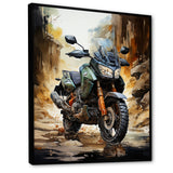 Scooter Off Road Adventurer I - Scooter Canvas Wall Art