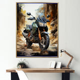 Scooter Off Road Adventurer I - Scooter Canvas Wall Art