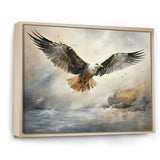 Seagull Silent Flight - Multi-Color Seagull Wall Art