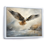 Seagull Silent Flight - Multi-Color Seagull Wall Art