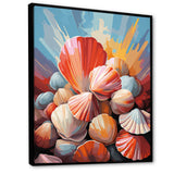 Seashells Pop Art Collage - Seashell Wall Art Prints