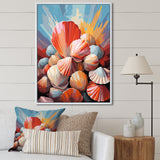 Seashells Pop Art Collage - Seashell Wall Art Prints